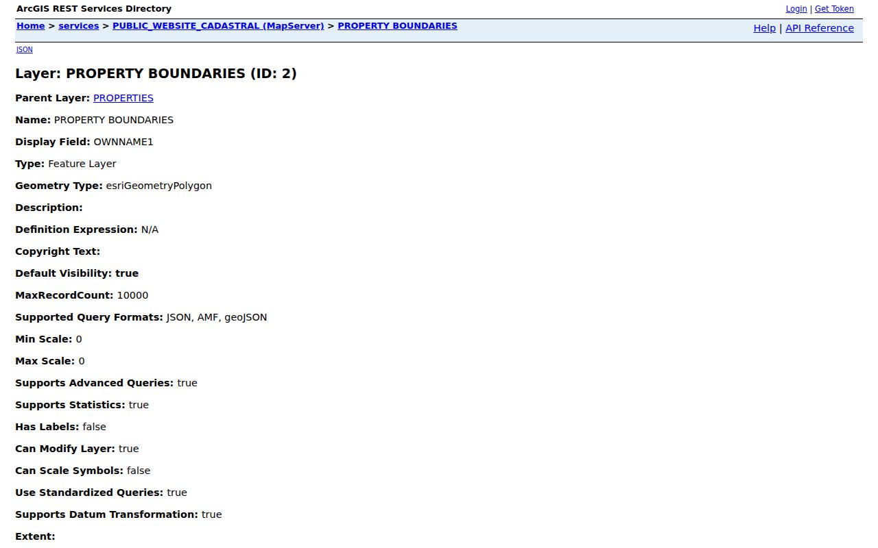 Mahoning County street directory county parcel GIS layer